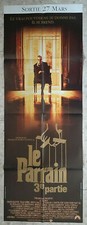 LE PARRAIN 3 - AFFICHE PANTALON DU FILM - MOVIE POSTER - FRANCIS FORD COPPOLA 