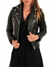 Blouson de motard souple coupe