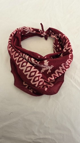 Bandana imprimé bloc
