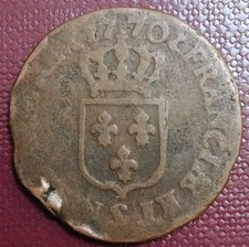 Monnaie Bronze Royal Louis XV