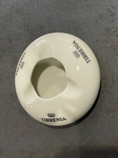 Cendrier publicitaire Tirrenia Verbano Porcelaine Made In Italy