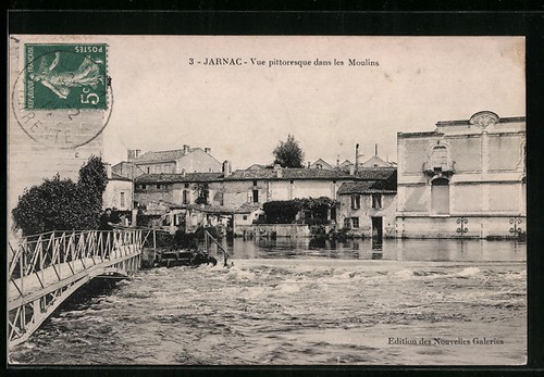 Cpa jarnac vue - cpa, pittoresque