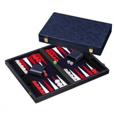 Backgammon Bleu - Medium -