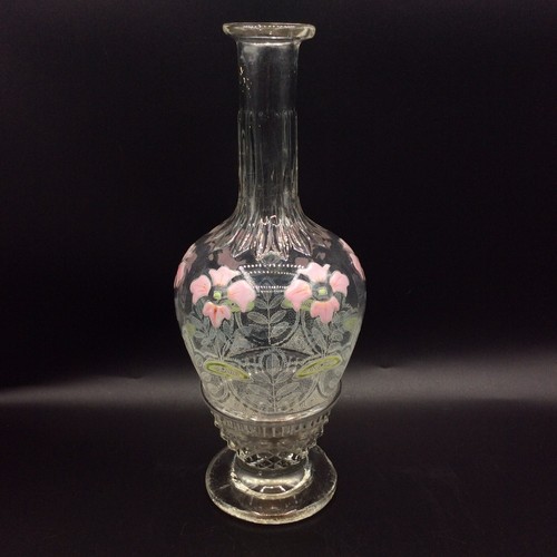 Carafe verre soufflé moulé
