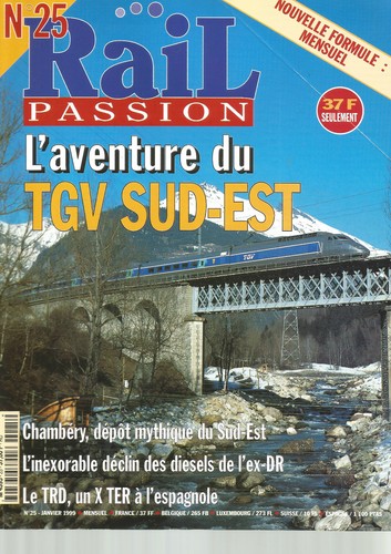 Rail passion tgv sud - n°25,