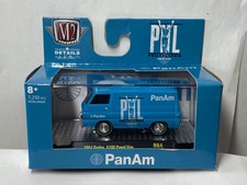 M2 machines 1/64 ?? 1964 Dodge A100 Panel Van  , Metal + RR + Plexi