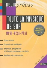 Toute la physique de SUP - MPSI-PCSI-PTSI, Olivier Fiat