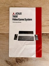 Atari 7800 Console Manual /