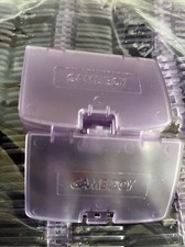 • Cache pile Clear Purple Violet Transparent GameBoy Color GBC •