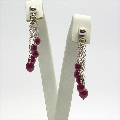 Boucles oreilles or blanc - d'oreilles, en