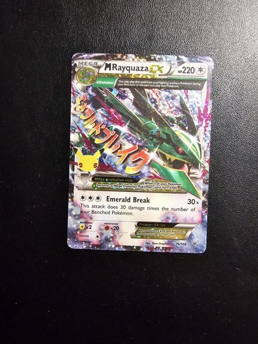 Rayquaza celebrations - m, ex