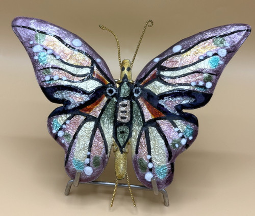 Enamel email limoges papillon - email,