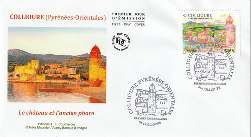 Fdc 2025 enveloppe 1er - fdc, 2025_enveloppe