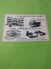 PUBLICITE DEPREUX GARAGE ESSO PONT LAVAGE CENTRE D'ESSAI - 1961 - ( B3 )