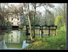 NOGENT-le-ROI (28) VANNES du MOULIN à eau des PLANCHETTES sur l'EURE vers 1970