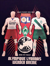 Maillot Olympique Lyonnais - Noir ML - Taille XL - Coupe Europe 2004-2005