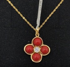 Pendentif Et Chaîne Or 18k