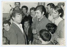 PHOTO, Manitas de PLATAS faisant un clin d'oeil guitariste gitan musique gypsy