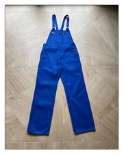 Salopette combinaison Large Bleu travail Paris France Workwear pantalon boxy