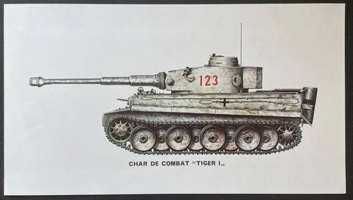 Char combat tiger par - de, i