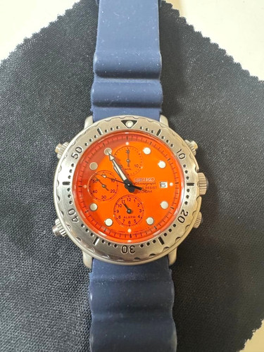 Seiko italian tuna chronograph - italian,