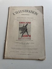 L’illustration Théâtrale 8 Juin 1912 - Jean III Sacha Guitry 
