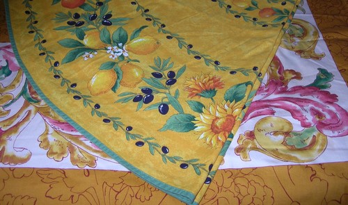 French country tablecloths - (2),