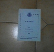 FAURE. L'Alsace. Géographie