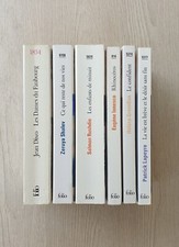 Lot de 6 livres récents