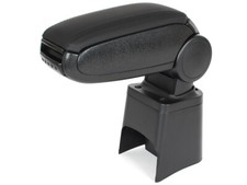 ACCOUDOIR + KIT DE MONTAGE CUIR ÉCO NOIR POUR SEAT IBIZA III 6L1 CORDOBA 6L2