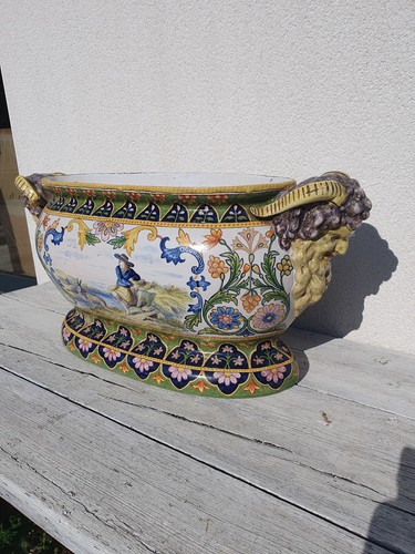 Grande jardinière faience - grande,