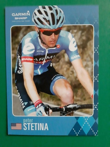 Cyclisme carte cycliste peter - carte,