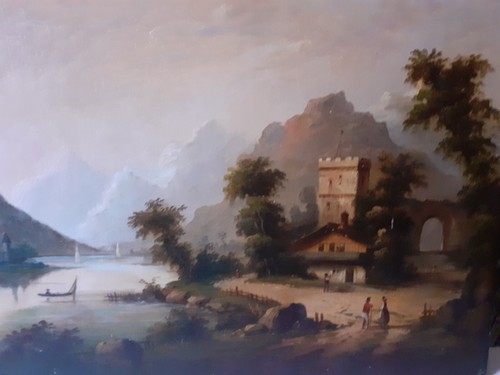 Tableau huile sur - sur, panneau