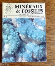 Minéralogie  REVUE MINERAUX ET FOSSILES N° 11  Ichtyologie des faluns   