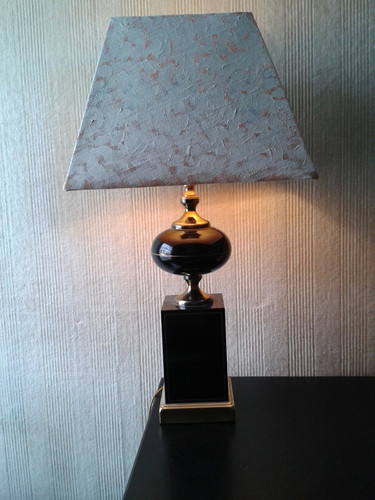 Ancienne lampe abat jour - lampe, abat-jour