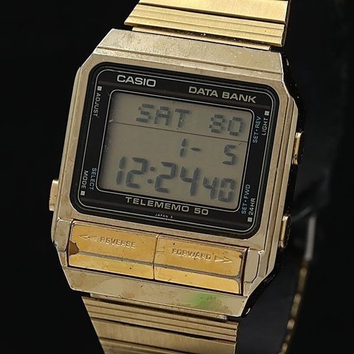 Casio vintage data bank - vintage,
