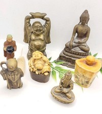 Lot 7 Bronze Statue Sujet Asiatique Inde Tibet Japon Bouddha A Identifier