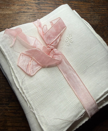 Dentelle ancienne ensemble - ancienne,