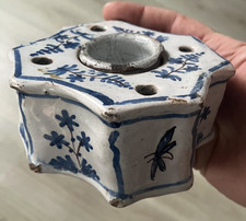 Ancien encrier Faïence XVIII