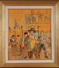 Marc CLAUZADE.  Scène de