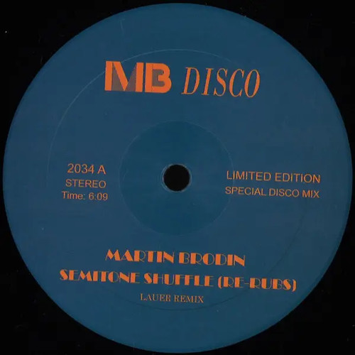 Martin brodin semitone - semitone, shuffle