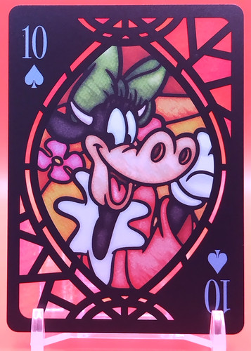 Carte jouer clarabelle cow - carte,