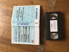 CASSETTE VIDEO VHS DOCUMENTAIRE guide utilisation de votre camping car chausson