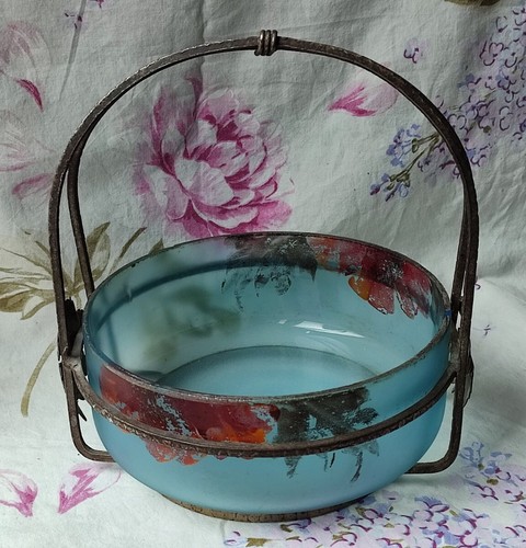Ancienne coupe corbeille art - ancienne,