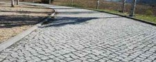 Pave rue Granit Gris pleine masse 19 M2  jardin terrasse allée sol exterieur 