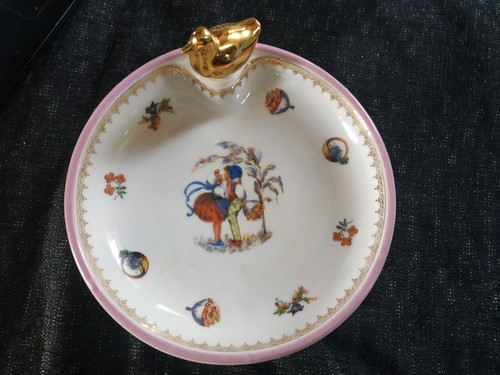 Assiette bouillie ancienne - à,