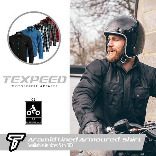 Veste moto aramide avec - aramide,