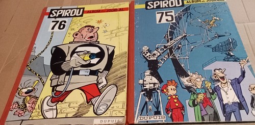 Spirou recueils 76 - 75,