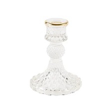 CHANDELIER VERRE FACETTÉ