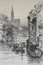 Gravure à la pointe séche de